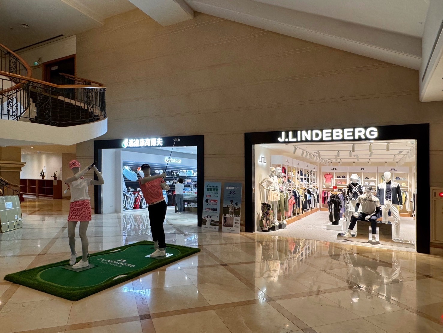 J.LINDEBERG第二家球場專賣店 插旗美麗華高爾夫鄉村俱樂部 打造一站式購物環境