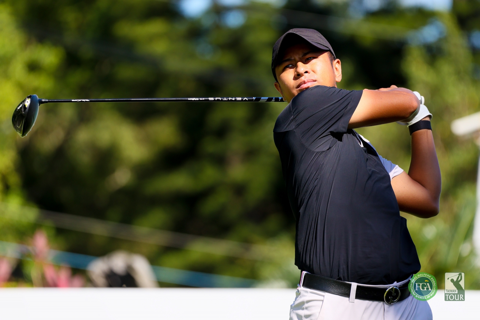 台灣選手賴嘉一打出今日最低桿65桿成績(TPGA_林聖凱攝影