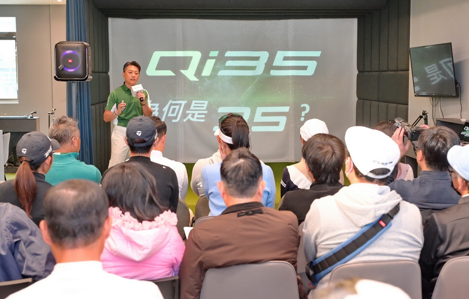 TaylorMade Taiwan今天正式向台灣媒體發表2025年最新Qi35木桿系列，五款頂尖桿頭設計 滿足各類型球友需求。