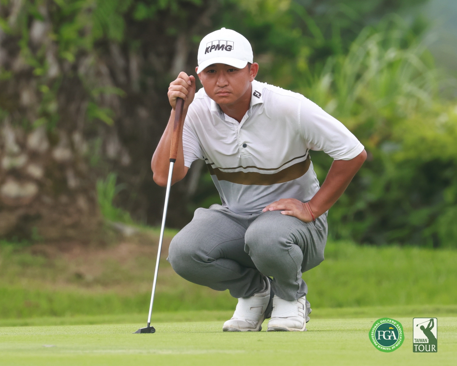 仰德挑戰賽第一回合陳鳴悒71桿(-1)暫並列第二(鍾豐榮攝影)