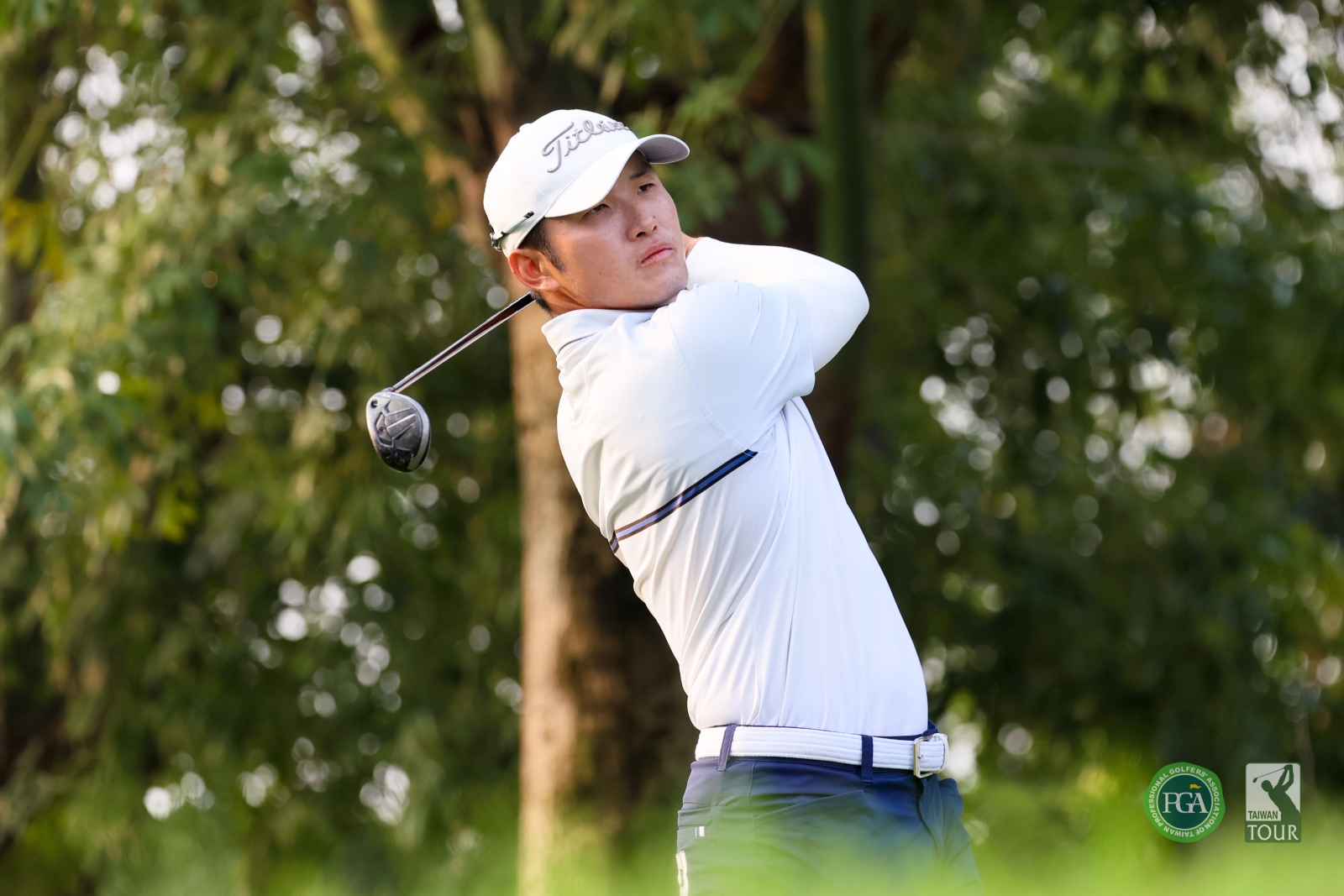 劉永華以兩回合總桿141桿(-3)暫並列第五(TPGA_林聖凱攝影)