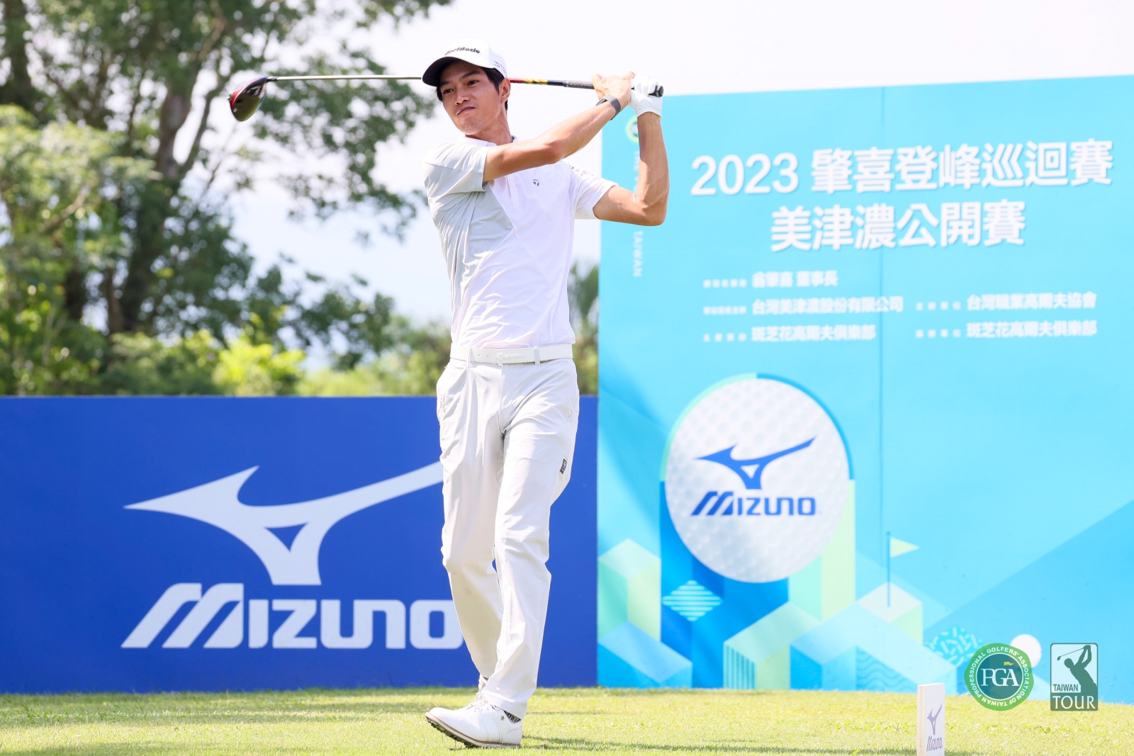 張緯綸以67.66桿(-11)暫列第二(TPGA_林聖凱攝)