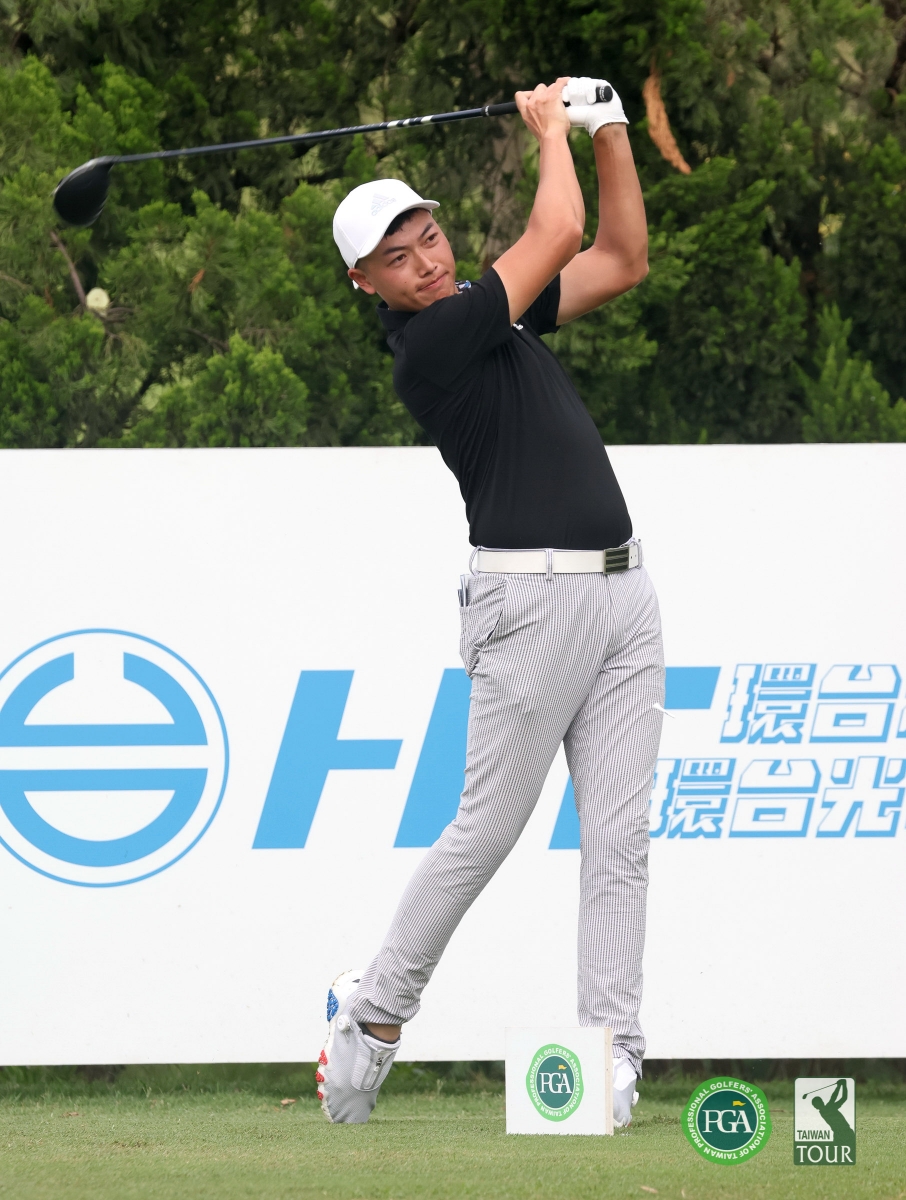 第一回合陳裔東68桿(-4)暫並列第四 (鍾豐榮攝影)