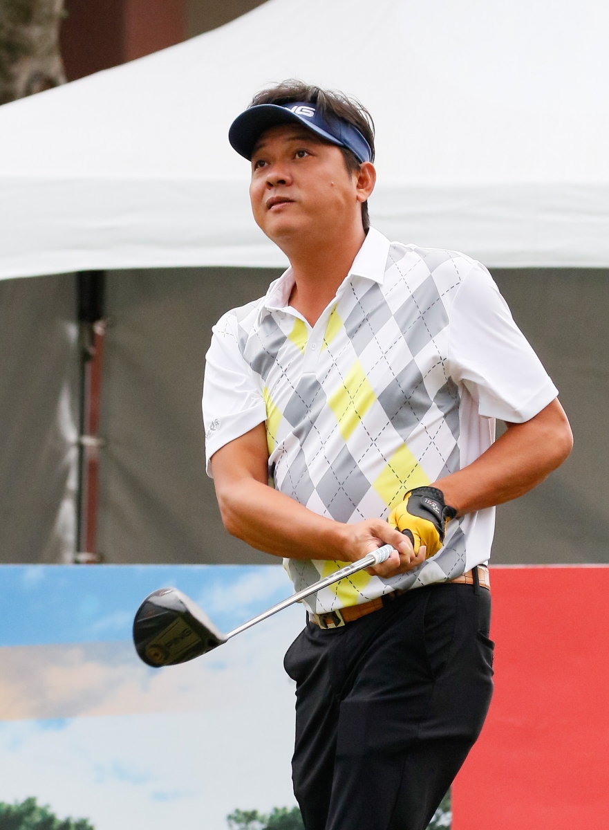 林文科71桿(-1)，暫時並列第四(葉勇宏攝影)