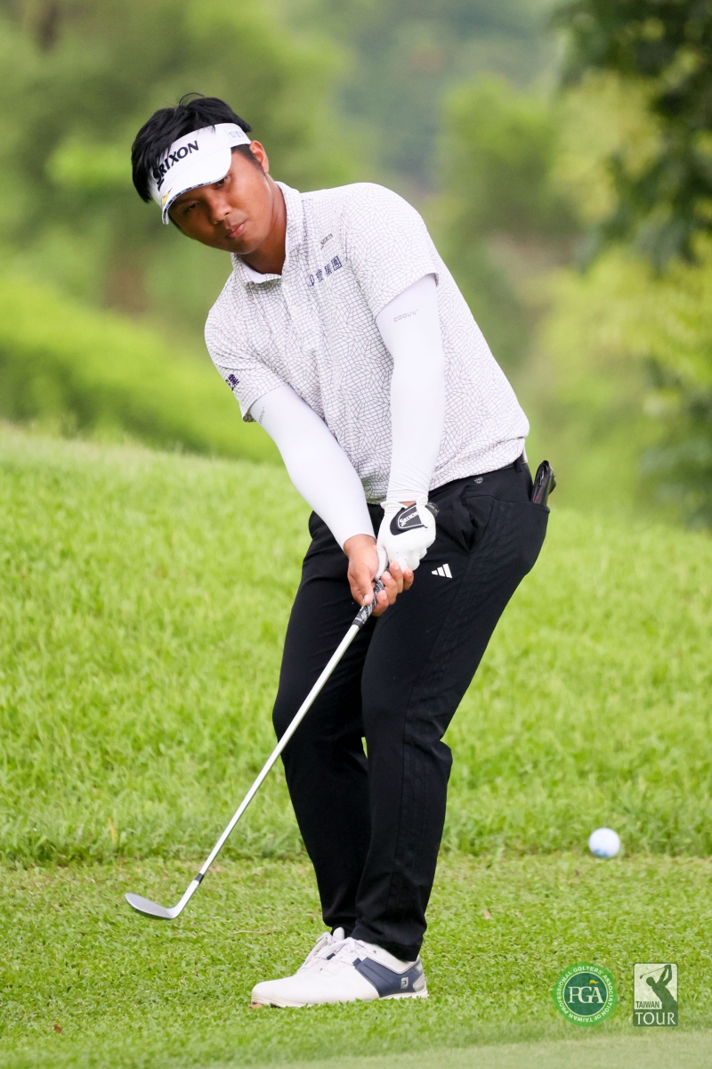 林永龍第二回合打出7鳥1柏忌兩回合打完以-9暫並列第三(TPGA_林聖凱攝) 