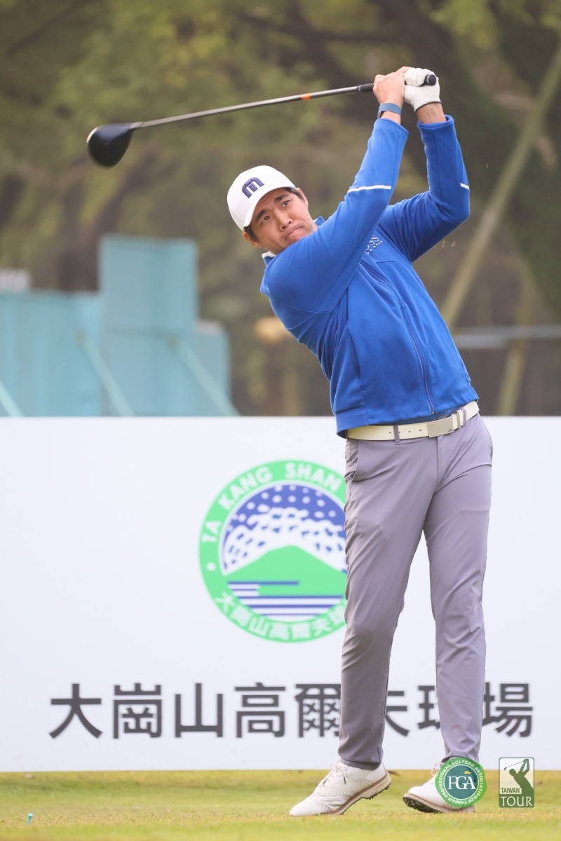 泰國選手塔維特波爾泰以兩回合總桿135桿(-9)暫並列第一(TPGA_林聖凱攝影)