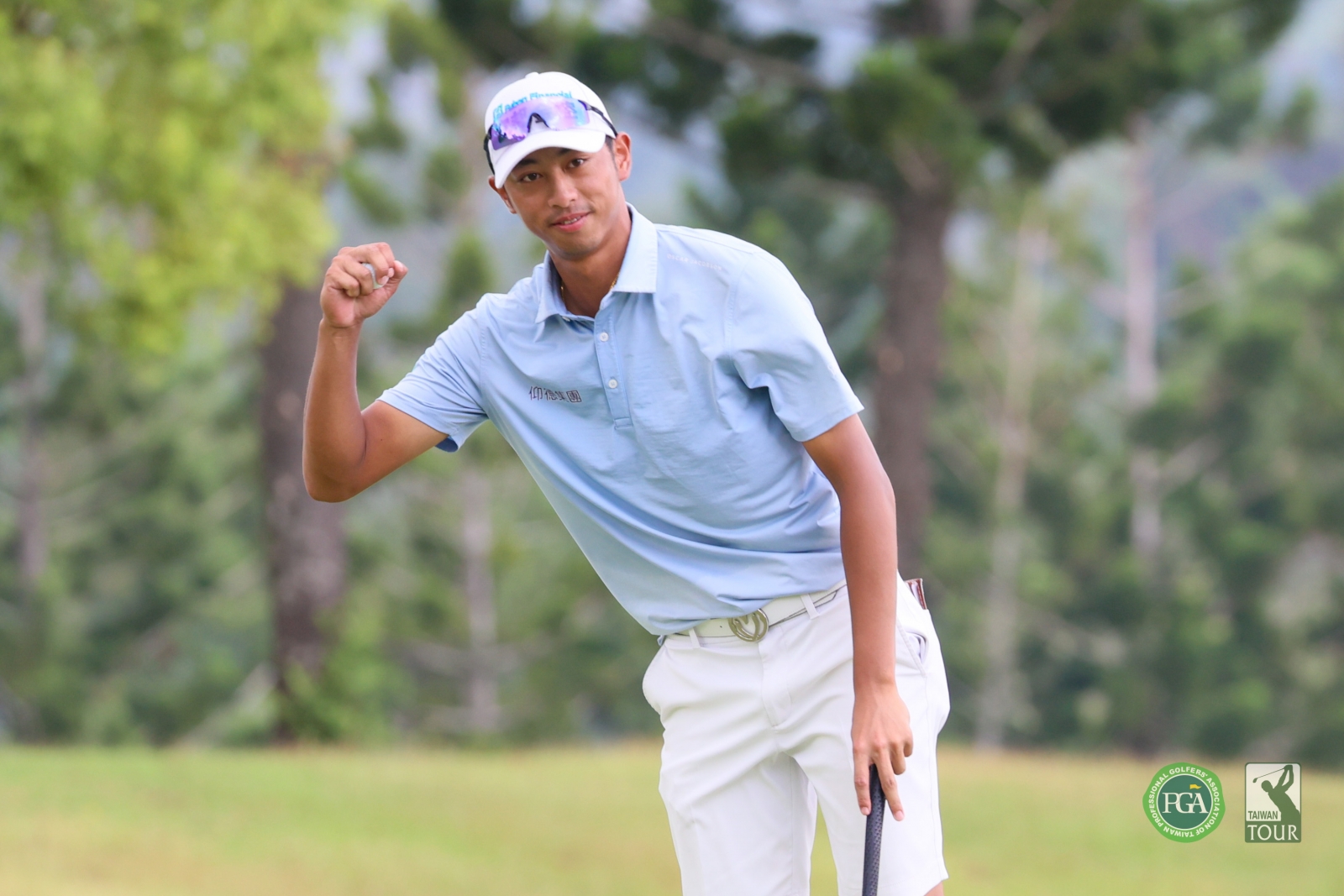 王偉軒以四回合總桿269桿(-19)成功拿下二連冠(TPGA_林聖凱攝影)