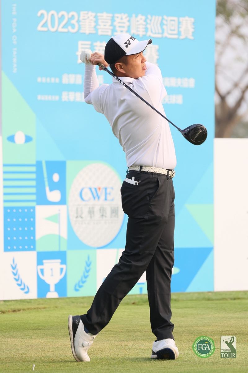 劉又睿以67桿(-5)暫並列第四(TPGA_林聖凱攝)