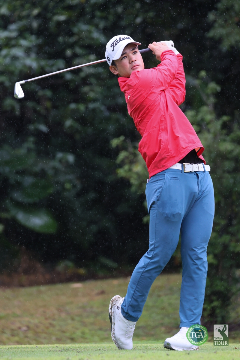 第一回合日本選手森岡俊一郎以68桿(-4)暫並列第五(TPGA_林聖凱攝影)