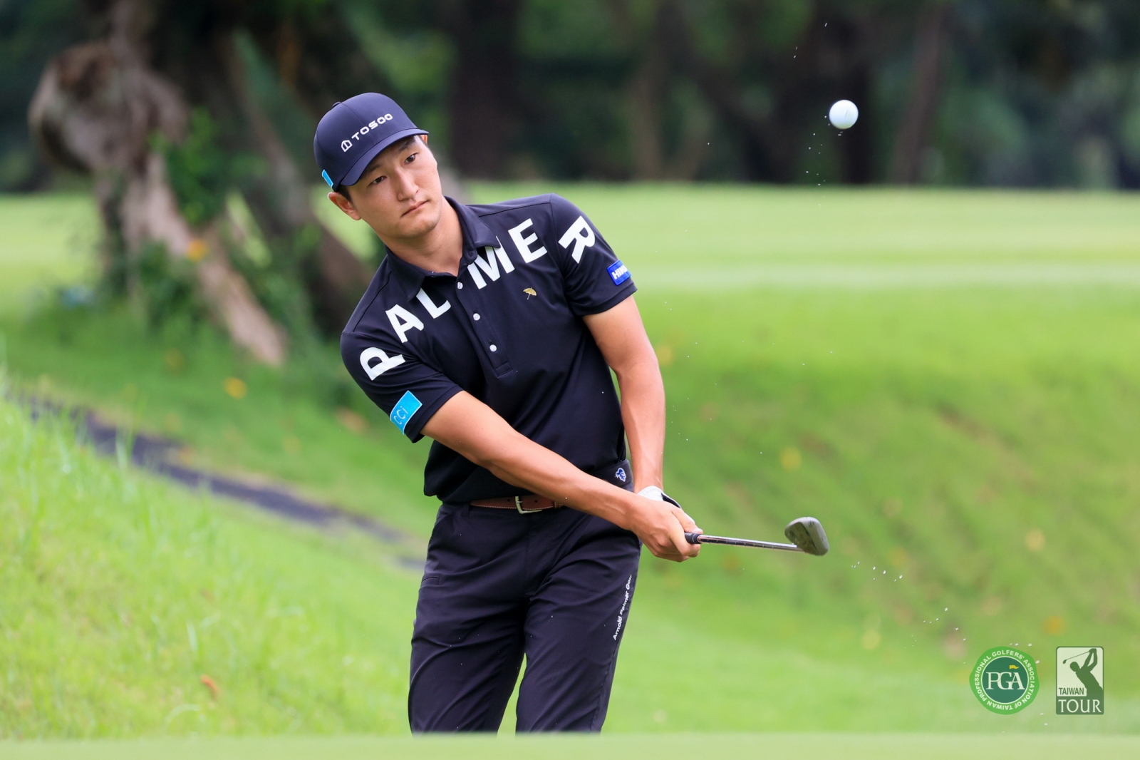 日本選手Gen Nagai以68桿(-4)暫並列第二(TPGA_林聖凱攝影)