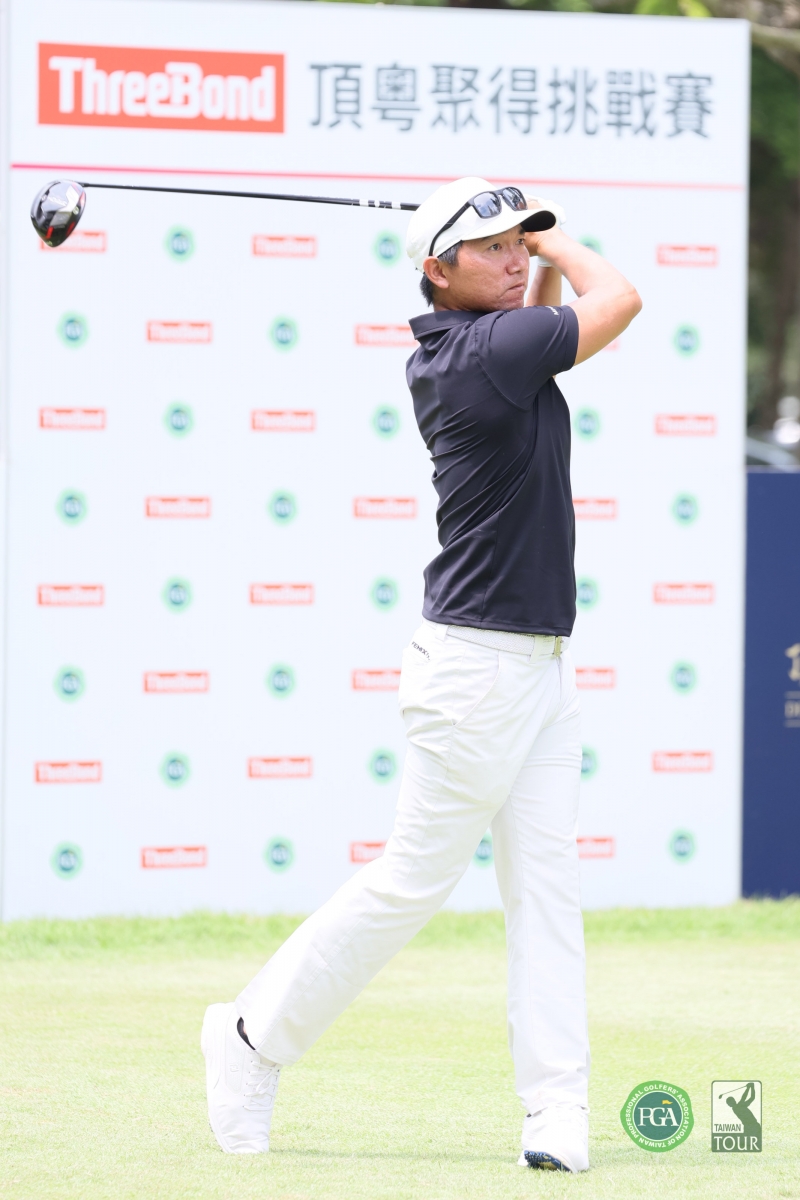 李士鴻以67桿(-5)暫並列第三(TPGA_林聖凱攝影)