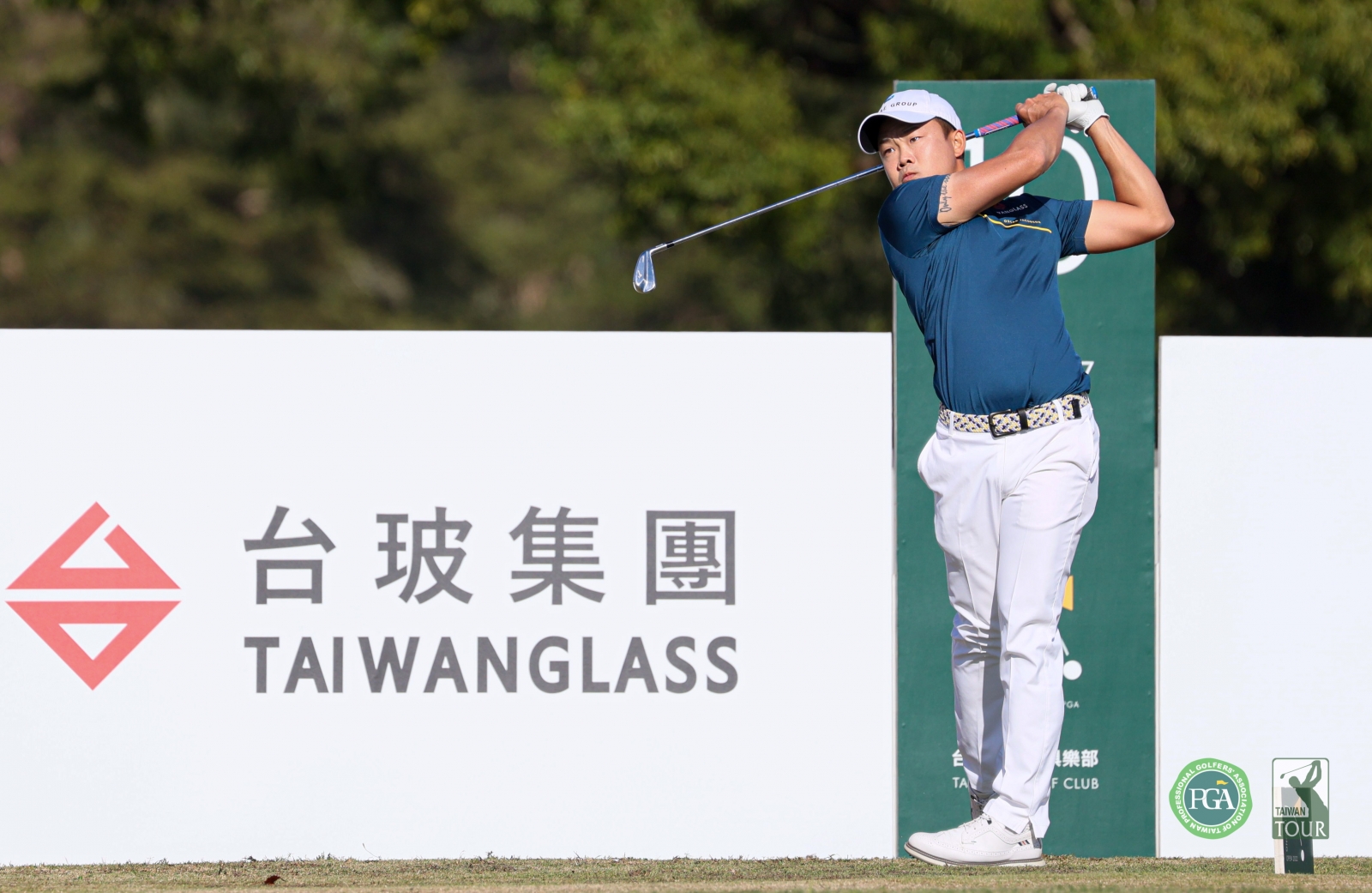 李玠柏以70桿(-2)暫並列第二(TPGA_林聖凱攝)