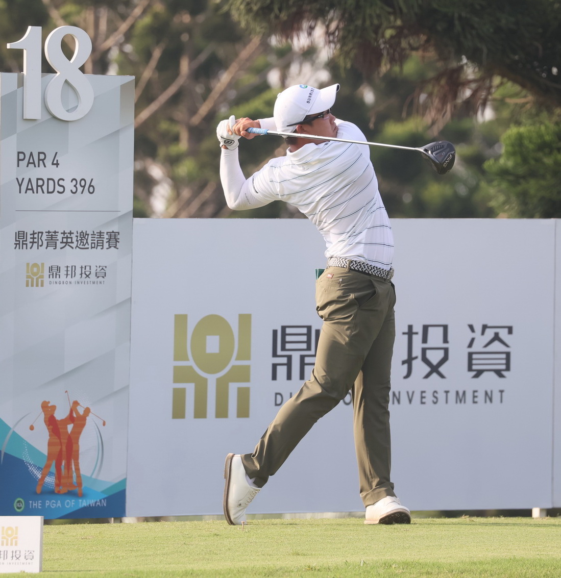 第一回合李玠柏67桿(-5)暫列第三(鍾豐榮攝影)