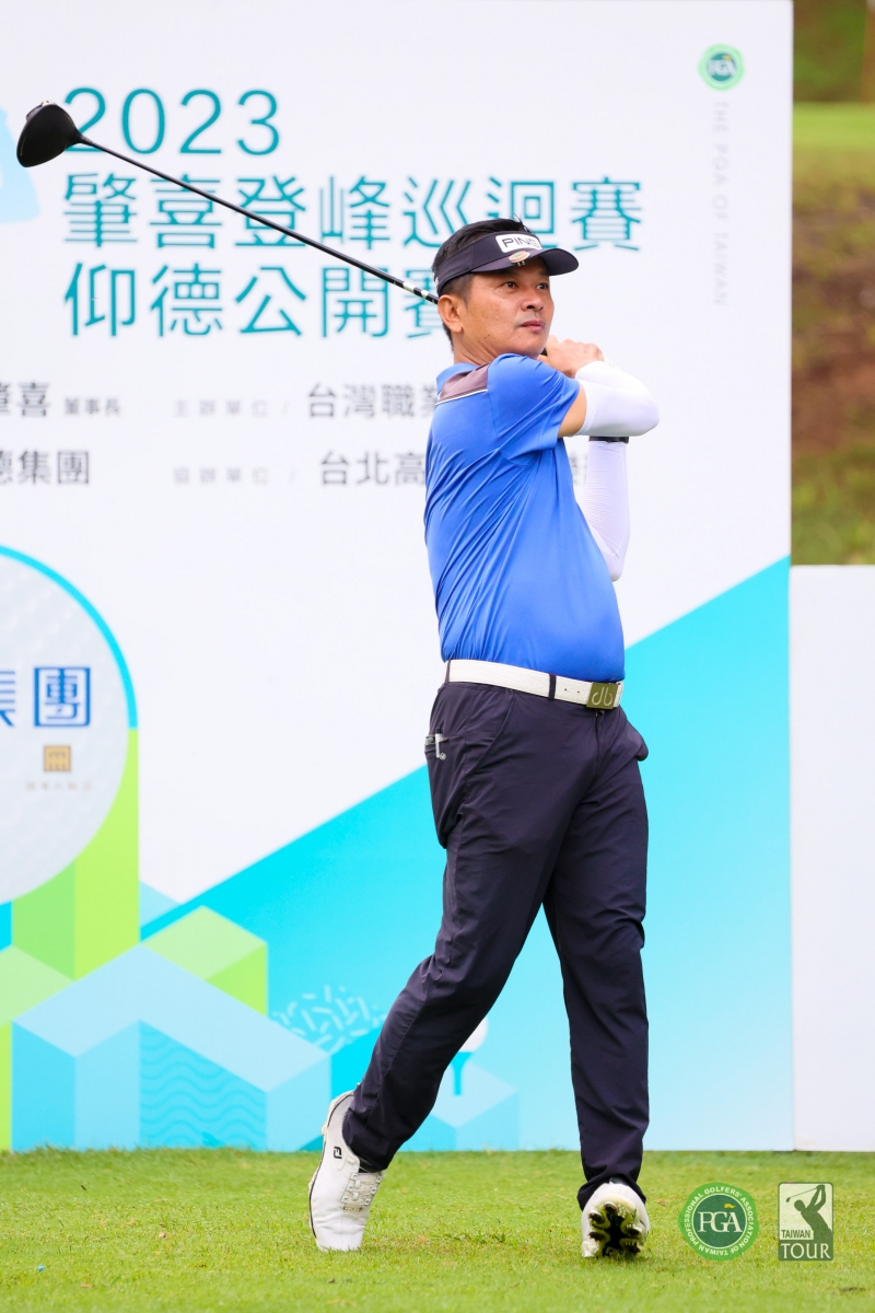 林文堂70桿(-2)暫並列第二(TPGA_林聖凱攝)