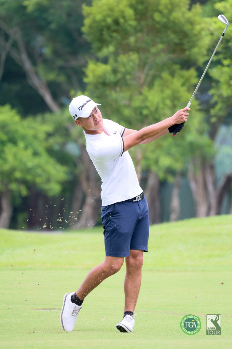 第一回合林緯以68桿(-4)暫並列第一(TPGA_林聖凱攝影) 