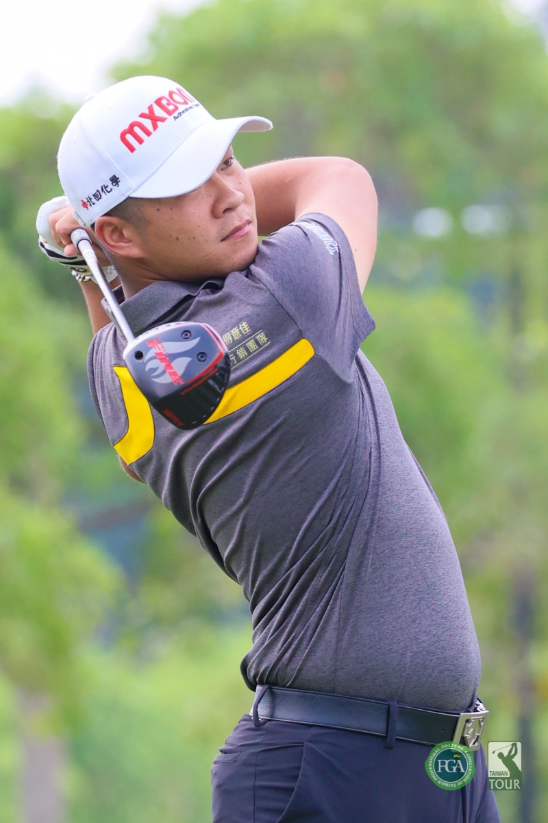 第一回合洪朝鑫以68桿(-4)暫並列第三(TPGA_林聖凱攝影)