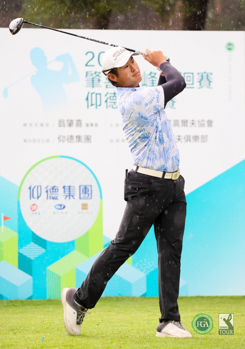 蔡凱任70桿(-2)暫並列第二(TPGA_林聖凱攝)