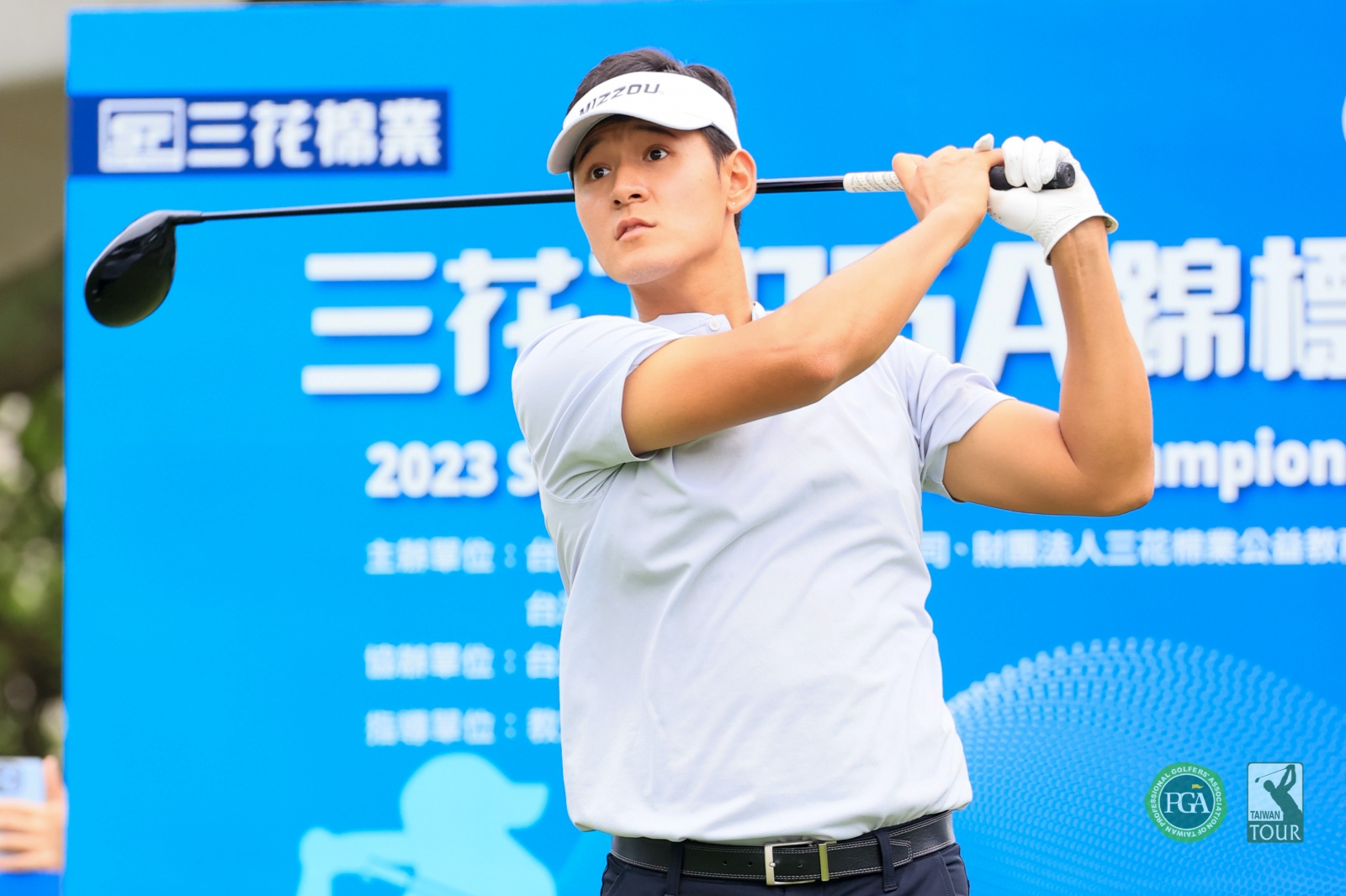 蔡雨達以68桿(-4)暫並列第二(TPGA_林聖凱攝影)