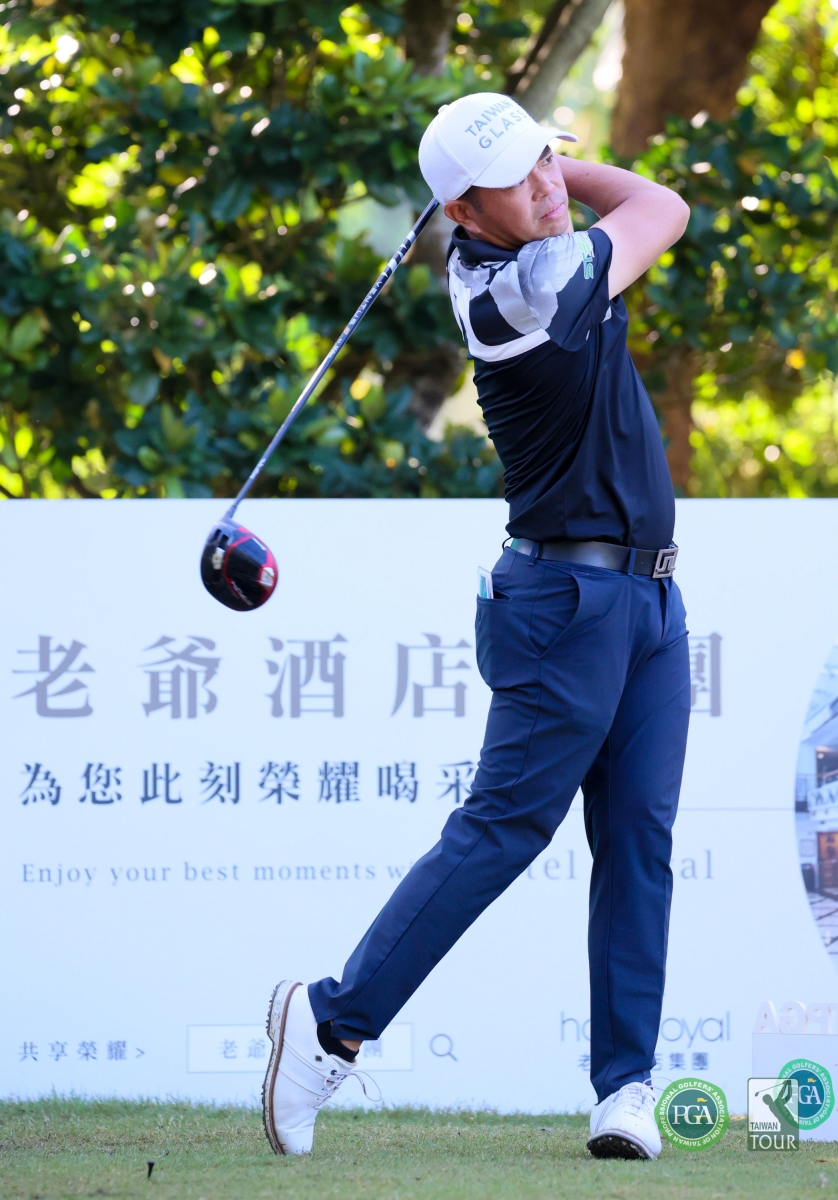 詹世昌以66桿(-6)暫並列第四(TPGA_林聖凱攝影)