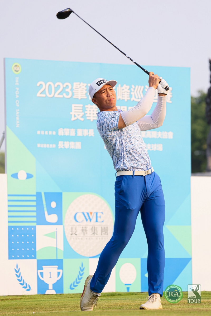 謝繼賢以67桿(-5)暫並列第四(TPGA_林聖凱攝)