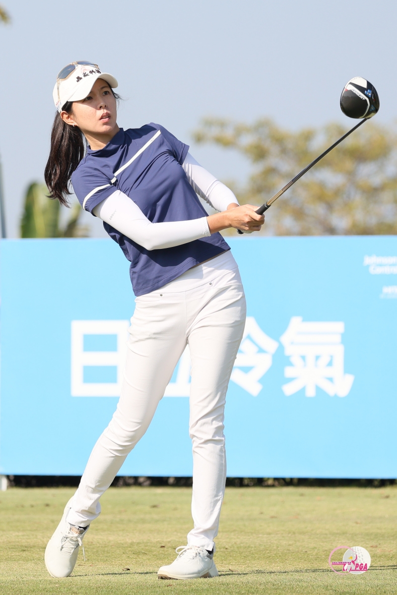 邱齡緹以70桿(-2)，暫並列第二(TLPGA提供_葉勇宏攝)