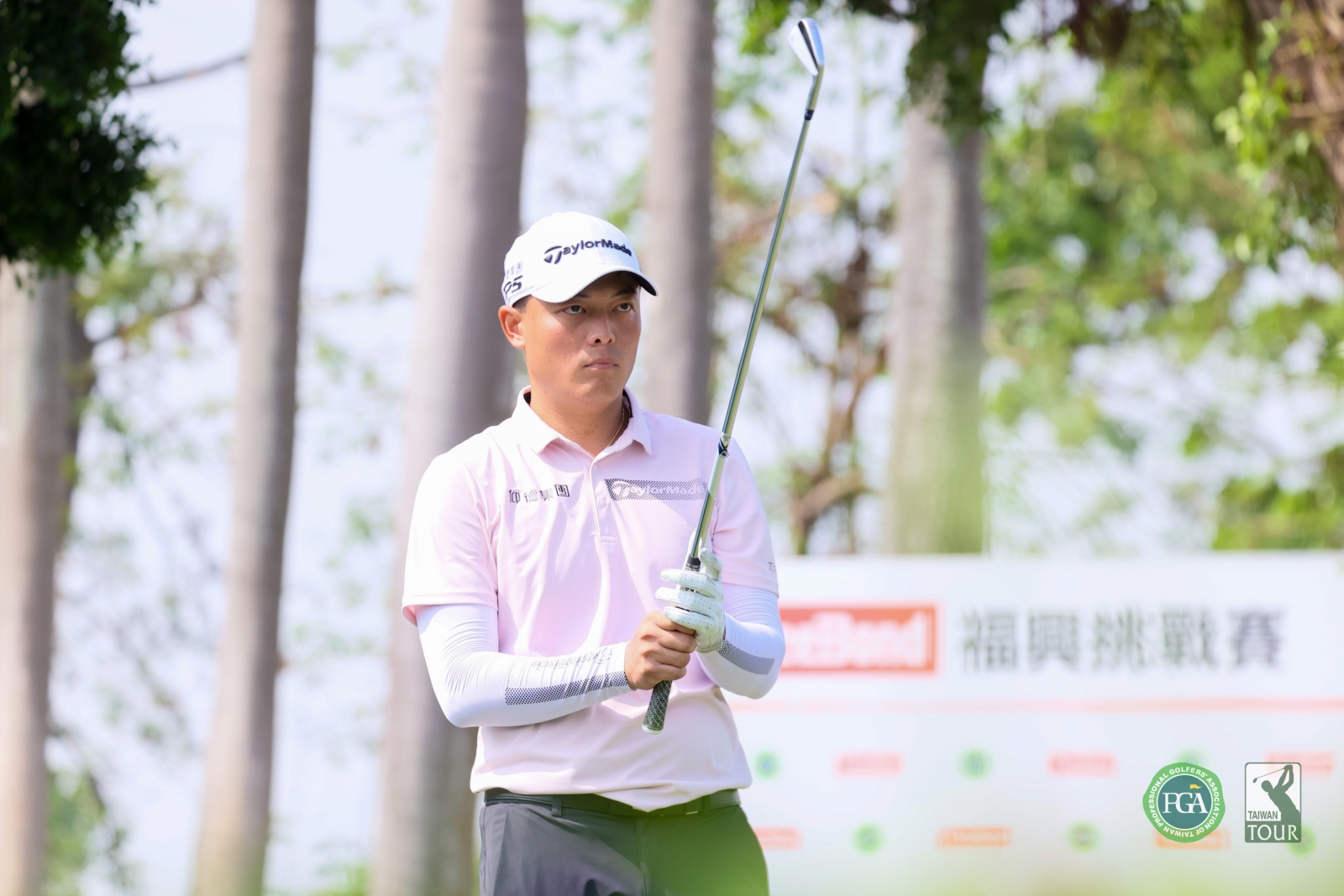 第一回合黃議增以67桿(-5)暫並列第一(TPGA_林聖凱攝影)