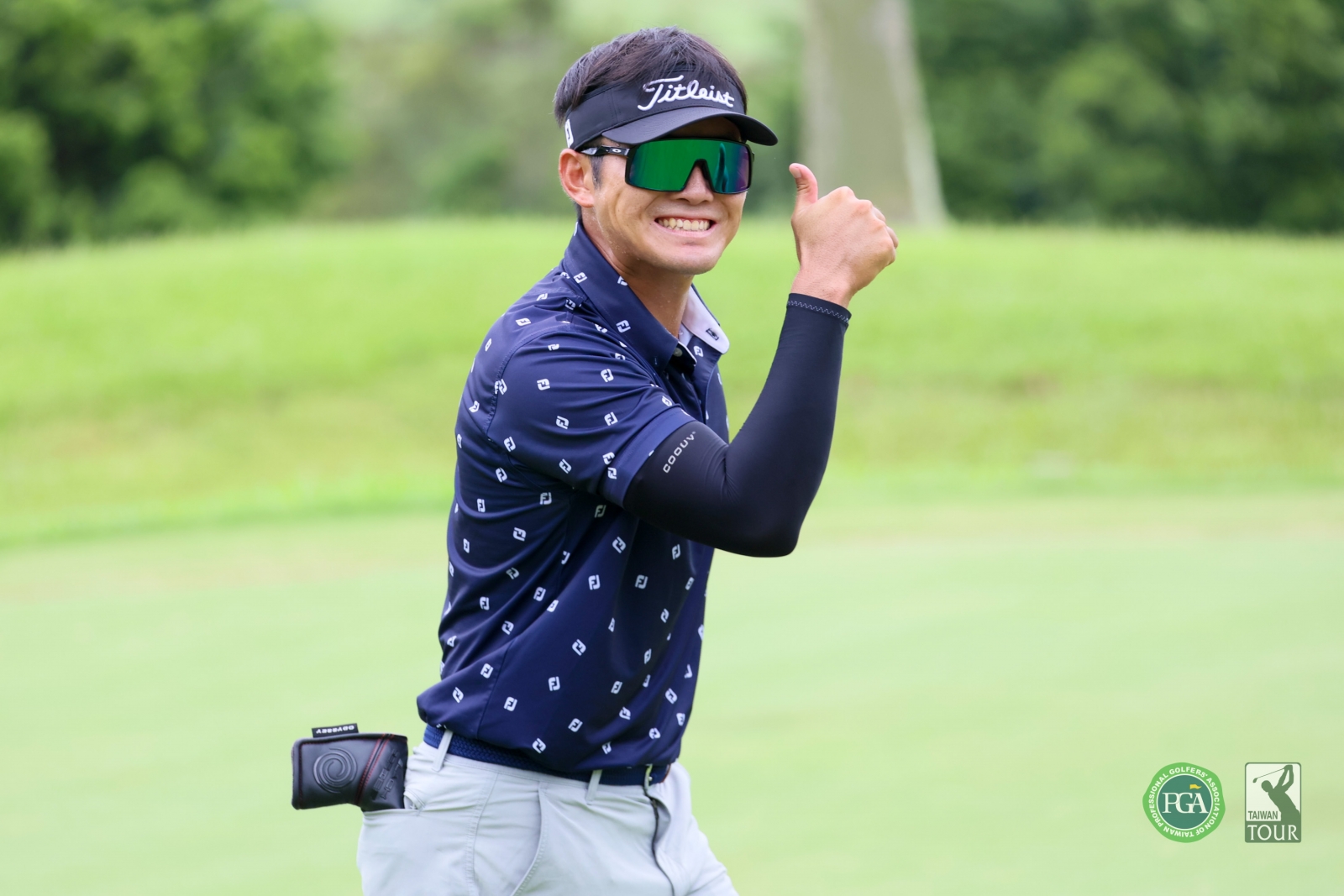 第二回合劉永華以136桿(-8)暫並列第三(TPGA_林聖凱攝影)