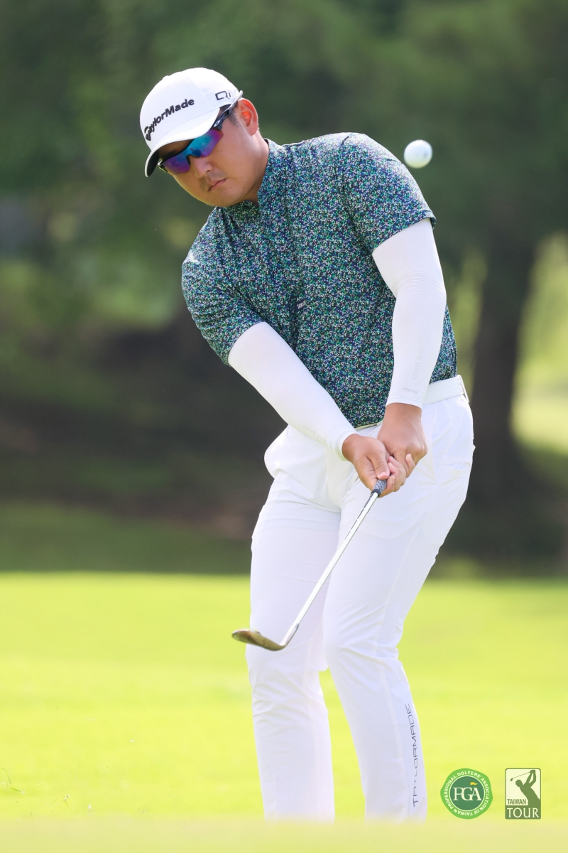 葉昱辰以四回合總桿270桿(-18)居次(TPGA_林聖凱攝影)