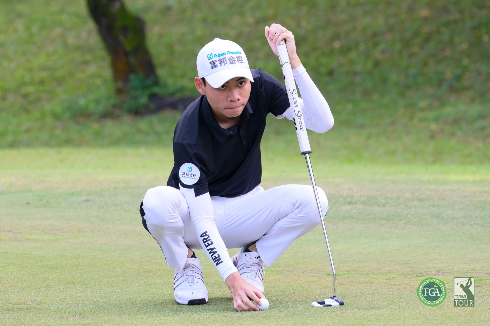 陳佑宇以兩回合總桿135桿(-9)暫並列第一(TPGA_林聖凱攝影)