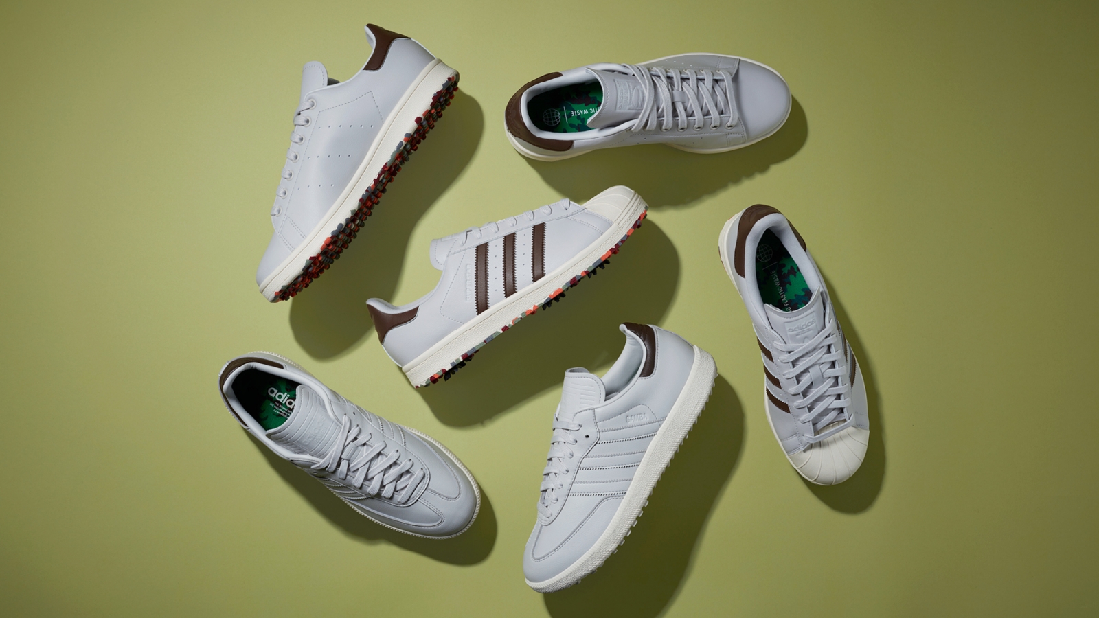 adidas旗下三大傳奇鞋款首次同時登入高球領域！