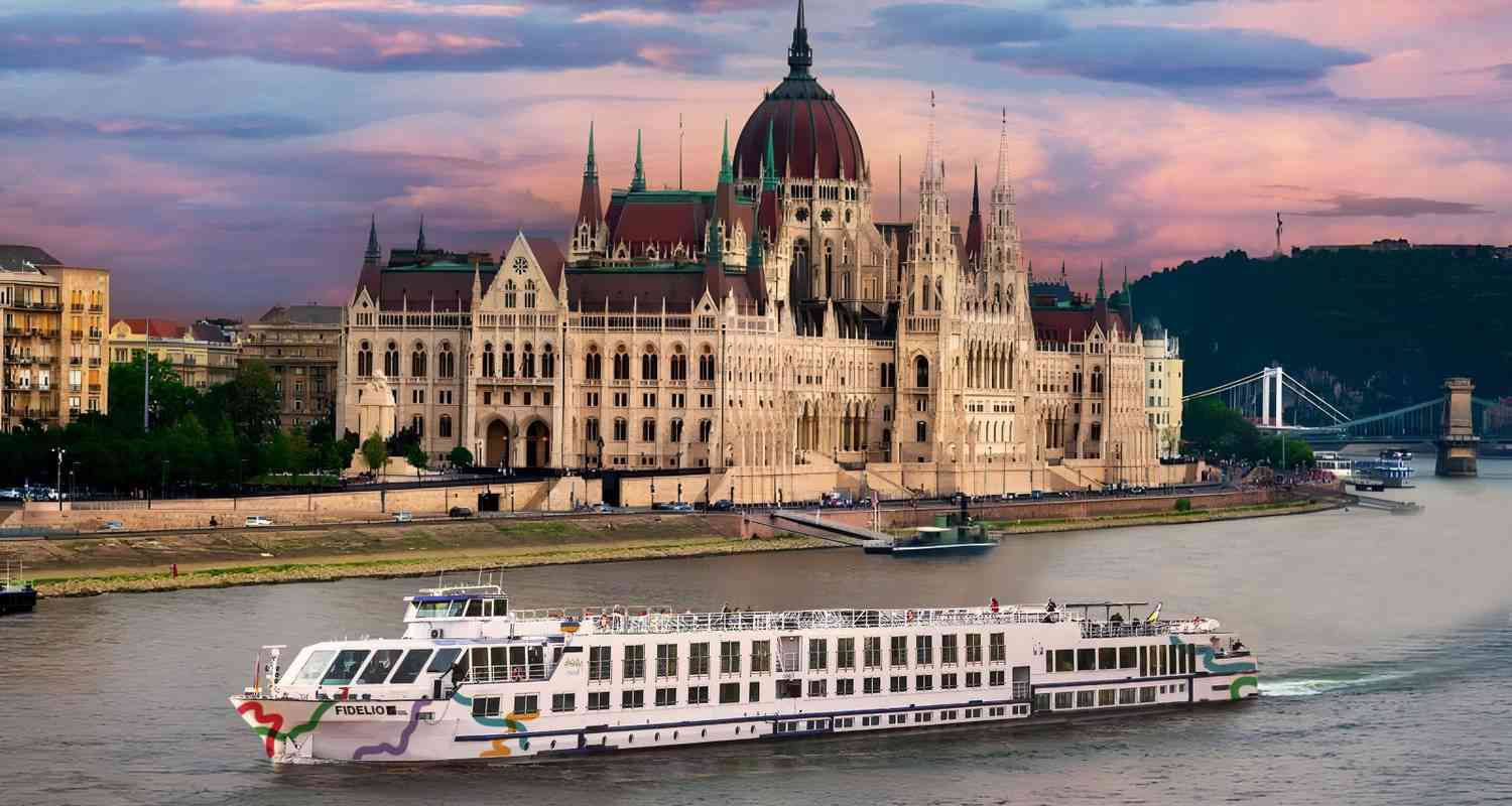 藍色多瑙河．維也納遊船體驗。
