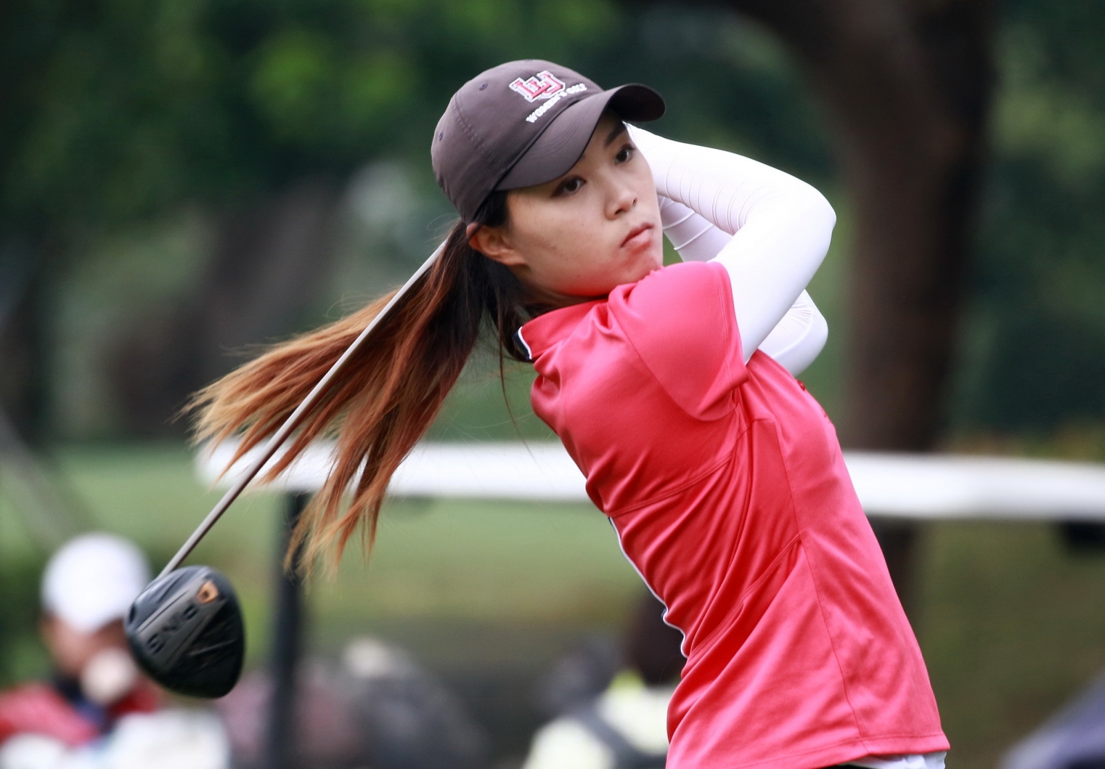 2017港都會女子公開賽第一回合業餘張靖翎68桿(-4)暫並列第三(鍾豐榮攝影)