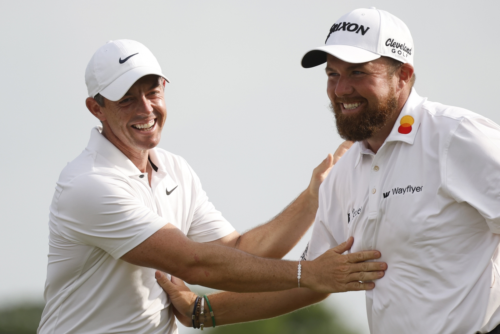 Rory McIlroy and Shane Lowry. Credit Getty Images