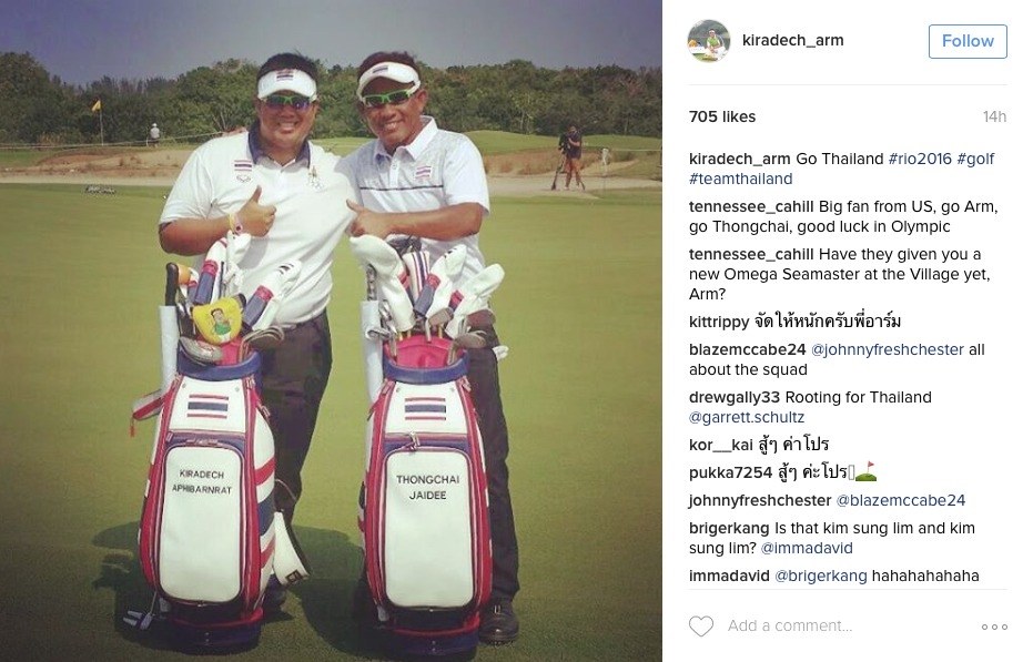 Thongchai Jaidee, Kiradech Aphibarnrat, 泰國