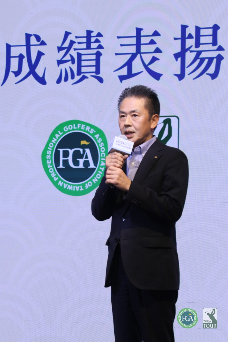 ThreeBond香港有限公司社長植松勝之表示會繼續支持挑戰巡迴賽(TPGA_林聖凱攝影)