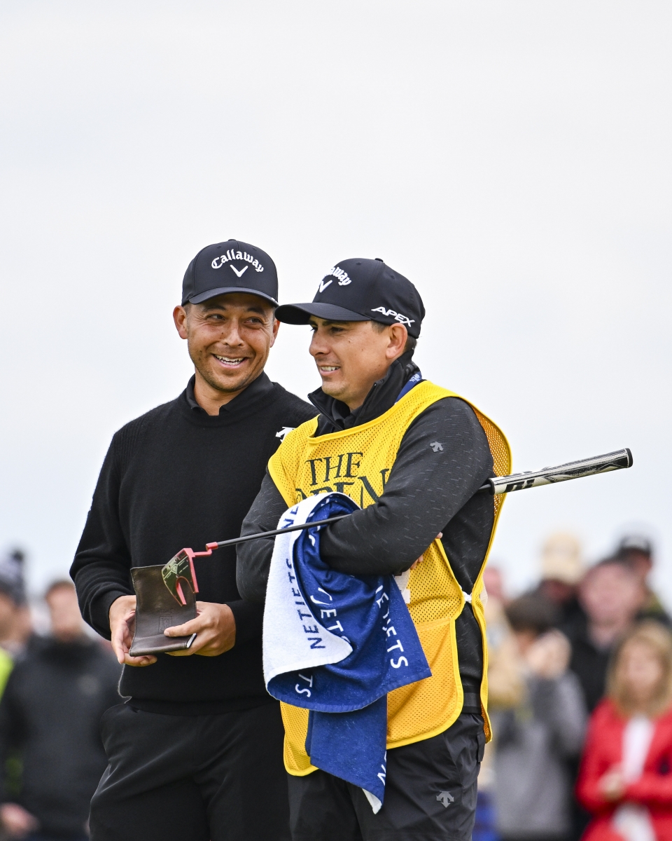 Xander Schauffele and Austin Kaiser. Credit Getty Images