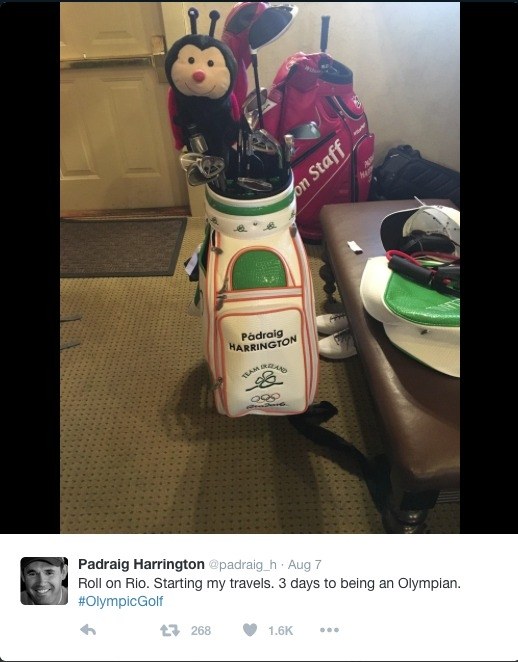 Padraig Harrington, 愛爾蘭