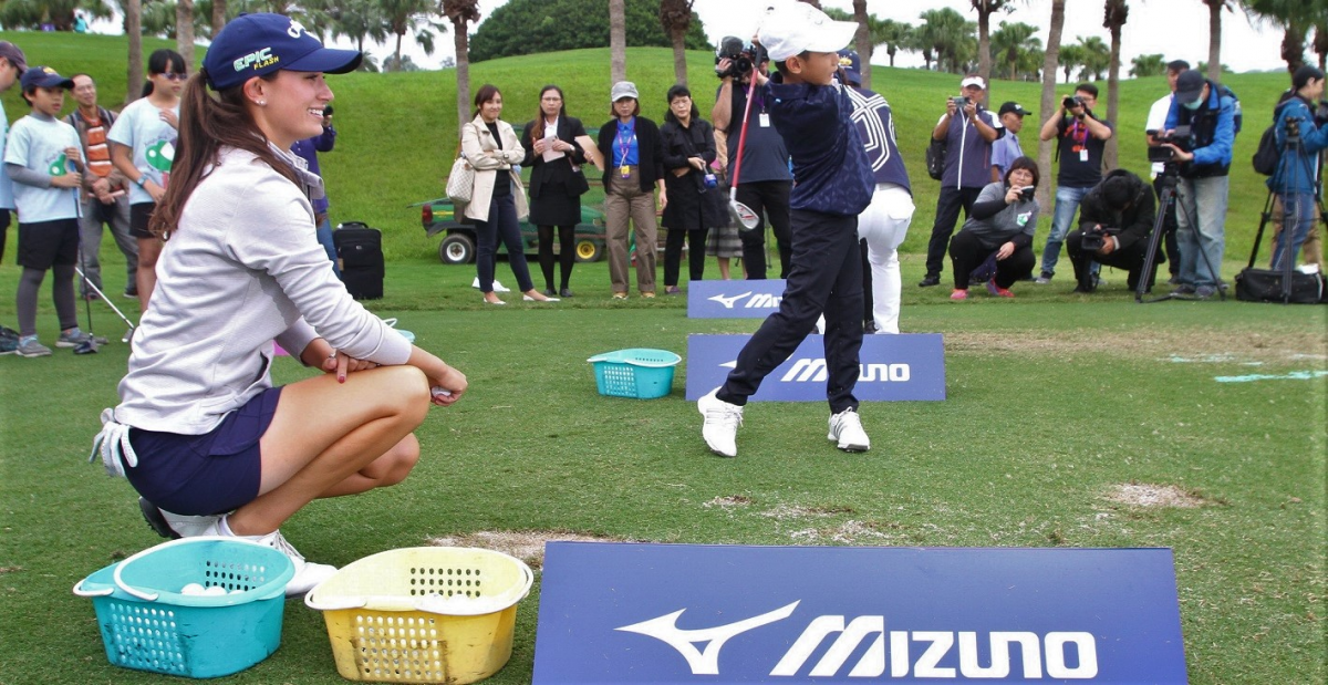 2019台灣裙襬搖搖LPGA-30日高球訓練營 朴世莉、崔羅蓮&夏安‧奈特親自指導小球友揮桿