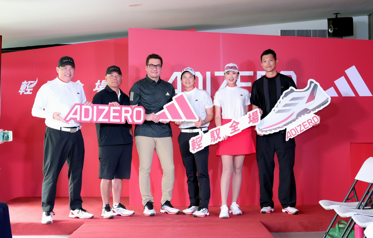 ADIZERO ZG全新輕量機能系列專為高球手打造「輕」征球場的最佳利器！