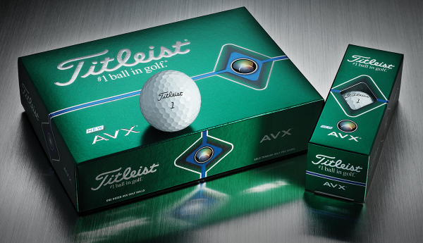 Titleist全新AVX高爾夫球3月上市，更快球速、更遠距離、更強操控性