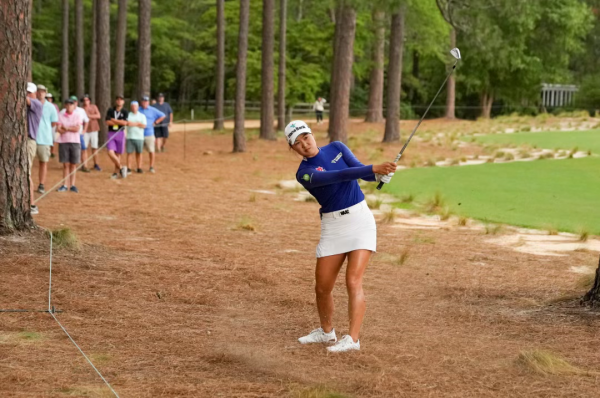 2022美國女子公開賽次輪》澳籍韓裔李旻智和美籍日裔哈瑞嘉並居領先